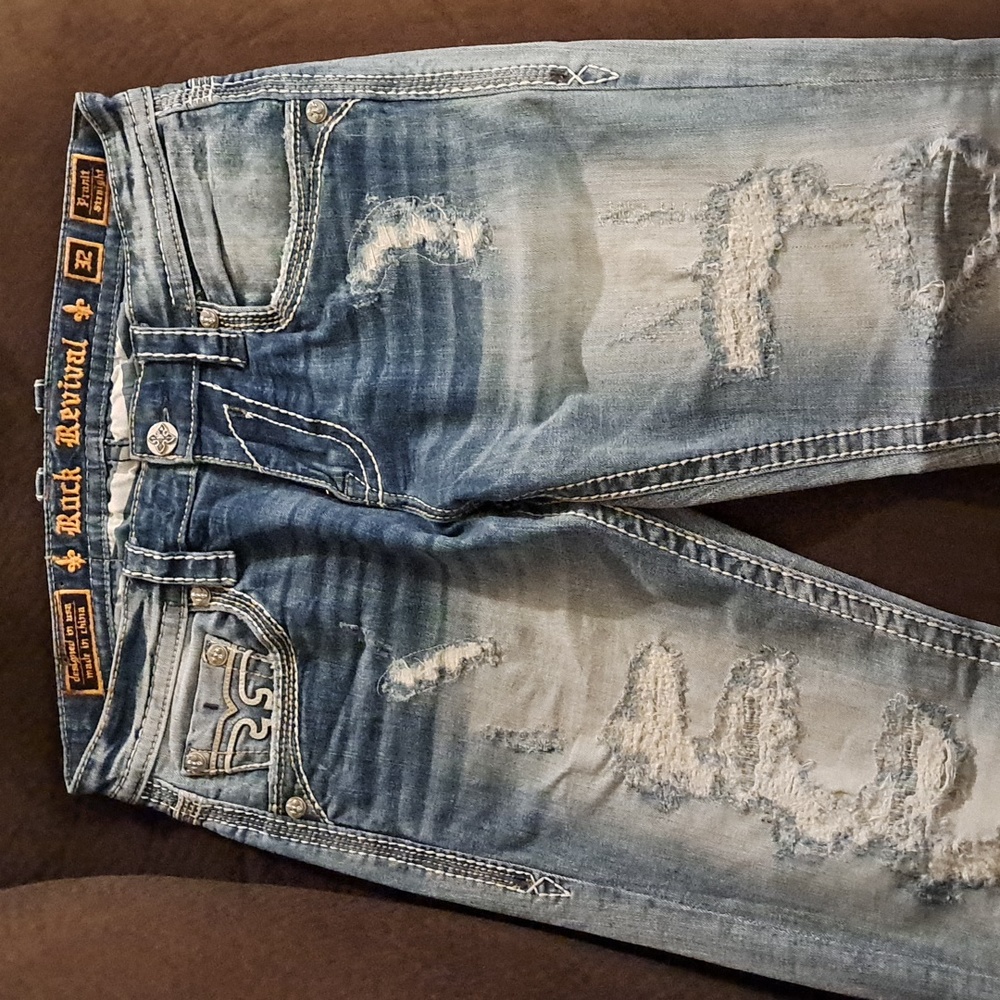 Men's rock revival jeans. Size 32 x 32.